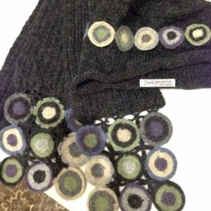 Indigenous Organic Cotton Scarf & Hat NWOT